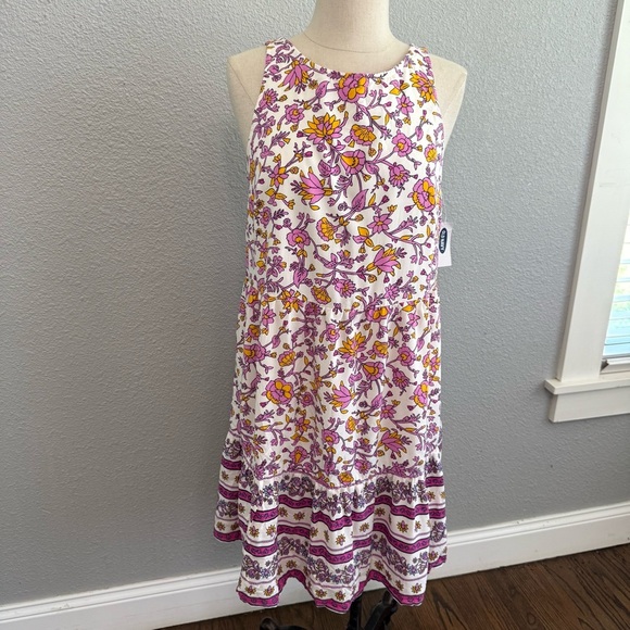 Old Navy Floral Tiered Swing Dress Size XS NWT - Picture 1 of 6
